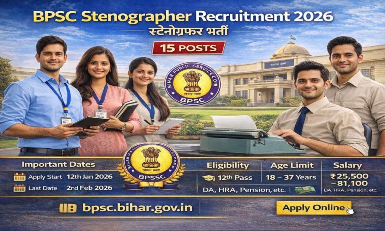 BPSC Stenographer