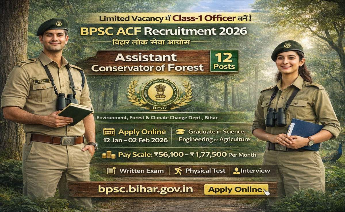 BPSC ACF Recruitment